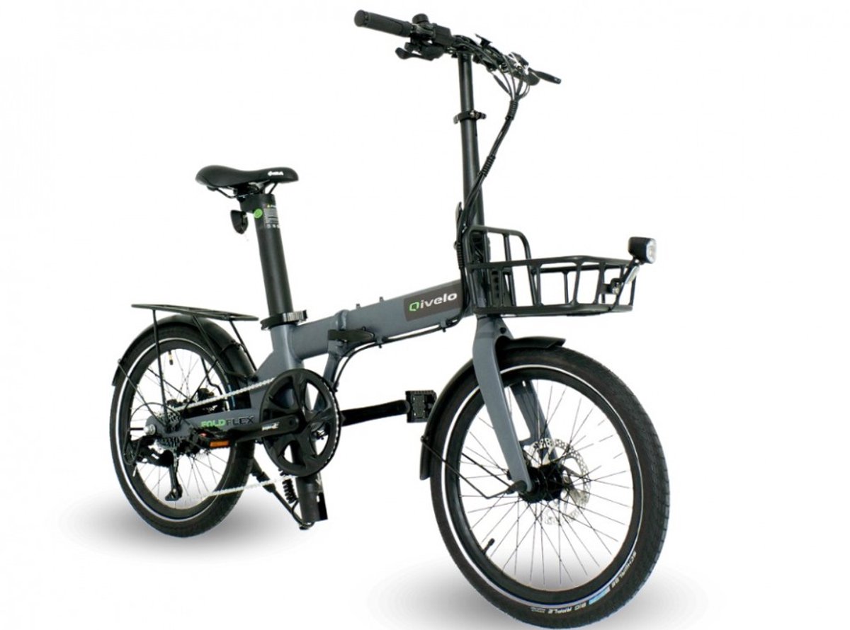 Qivelo Foldflex – De Ultieme Elektrische Vouwfiets met Grote Accu en Hoogwaardige Remmen Fiets (elektrisch) kopen online