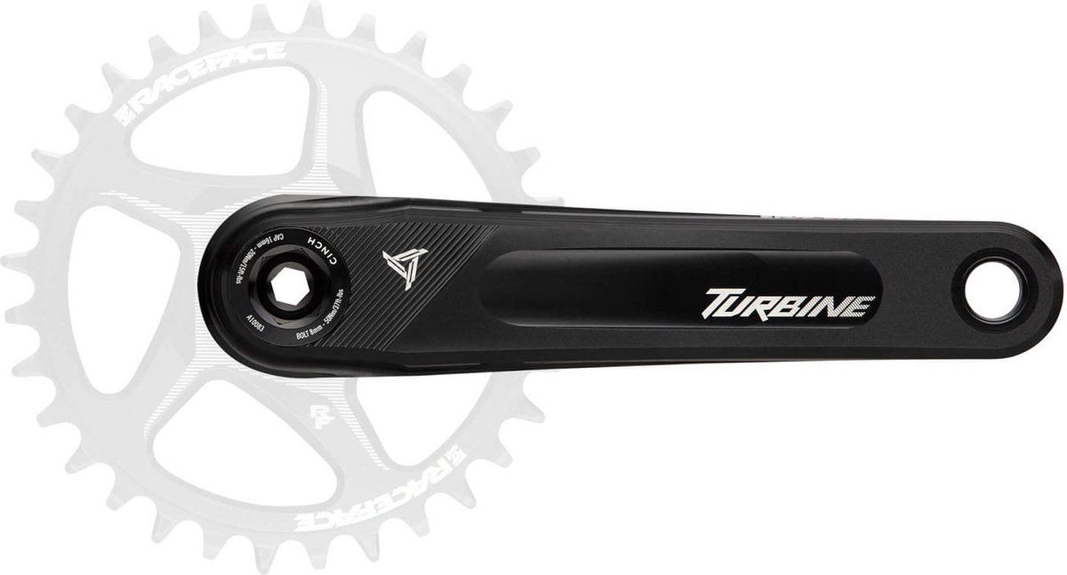 Race Face Turbine Cinch 136 Mm Spindle Pedaalarm Zwart 165 mm Cranks kopen online