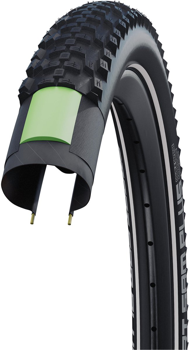 schwalbe buitenband smart sam plus perf g guard 28 x 1 60 zw refl