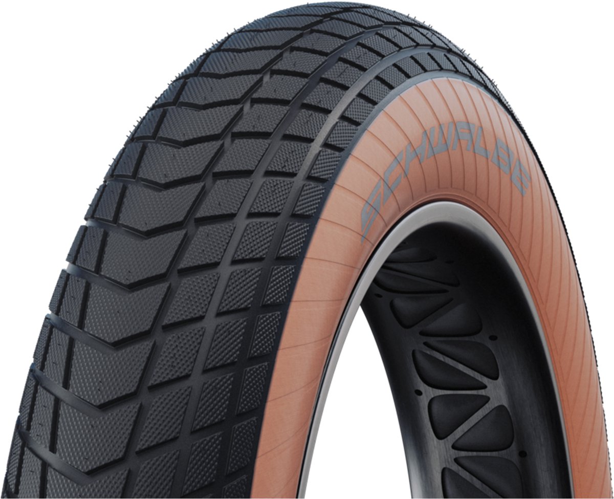 schwalbe supermoto x addix eco greenguard 20 x 2 40 stevige urbanband bruin 20 x 2 40
