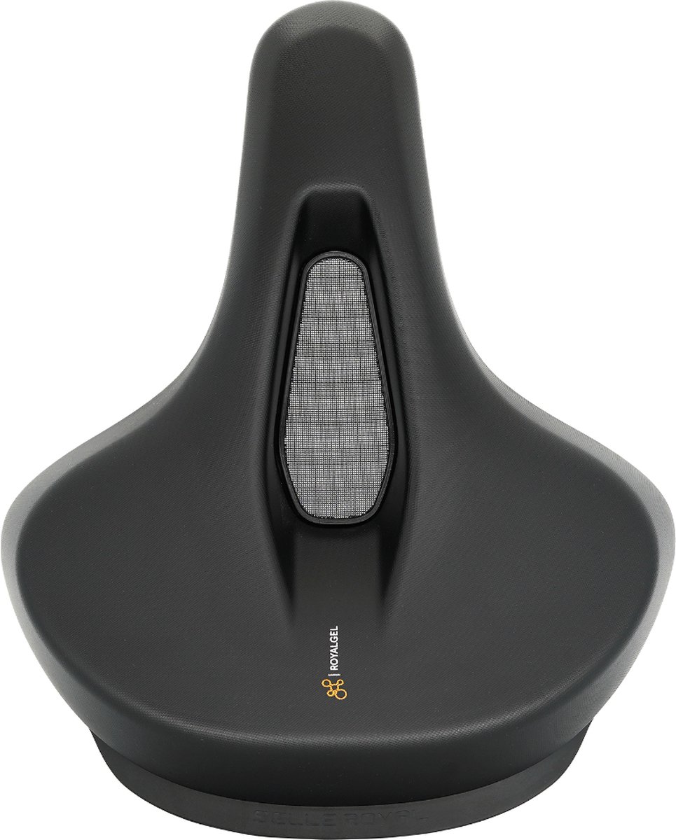 SelleRoyal Selle Zadel On Open Relaxed | Unisex | Zwart Zadel (fiets) kopen online