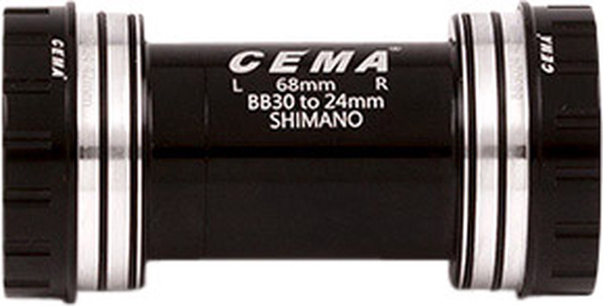 shimano bracketas bb30 interlock shimano keramisch zwart