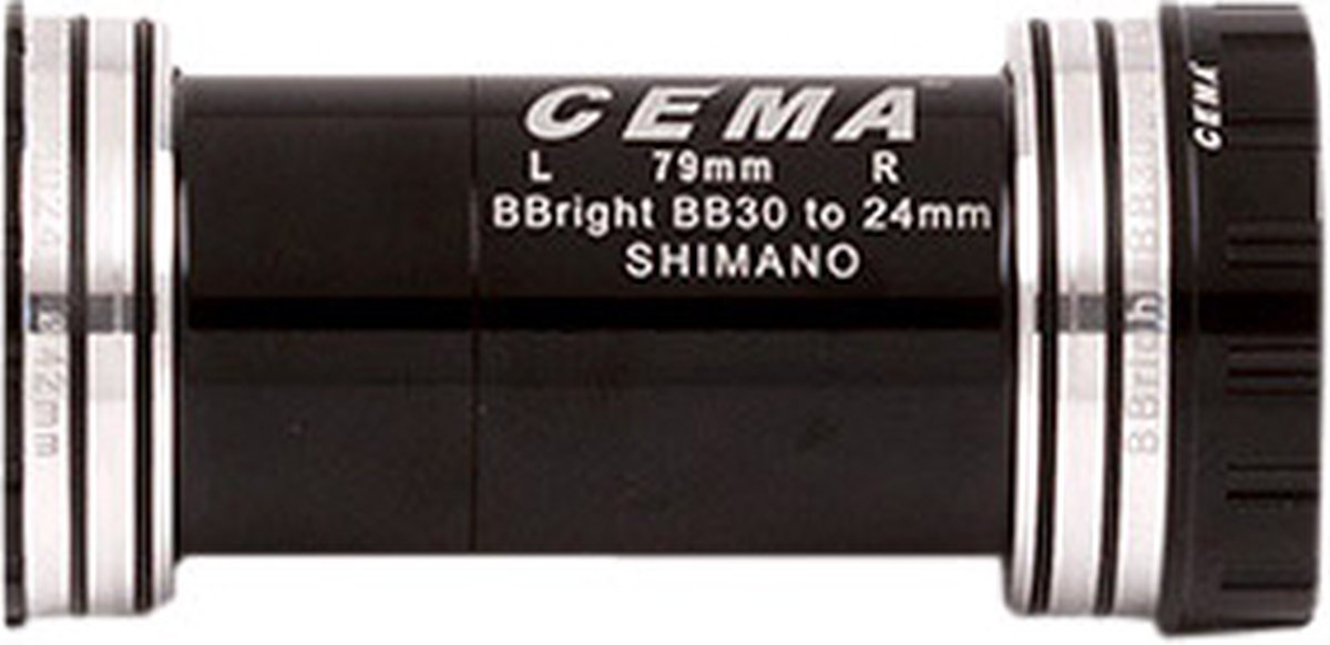 shimano bracketas bbright42 int shimano keramisch zwart