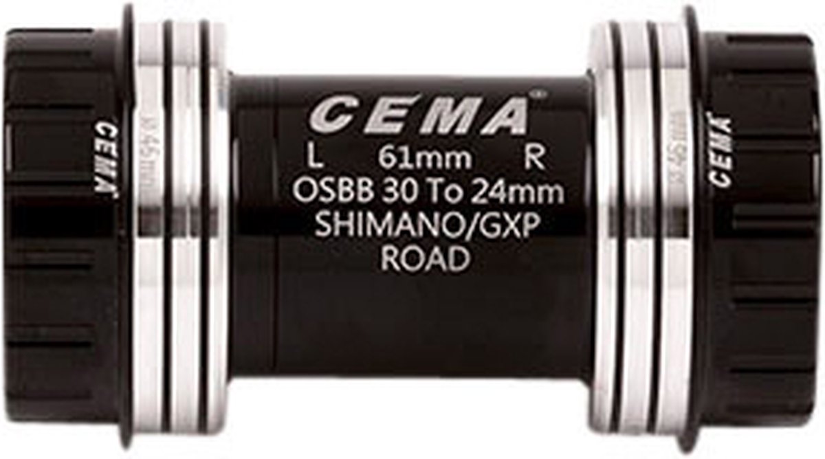 shimano bracketas osbb interlock shimano keramisch zwart