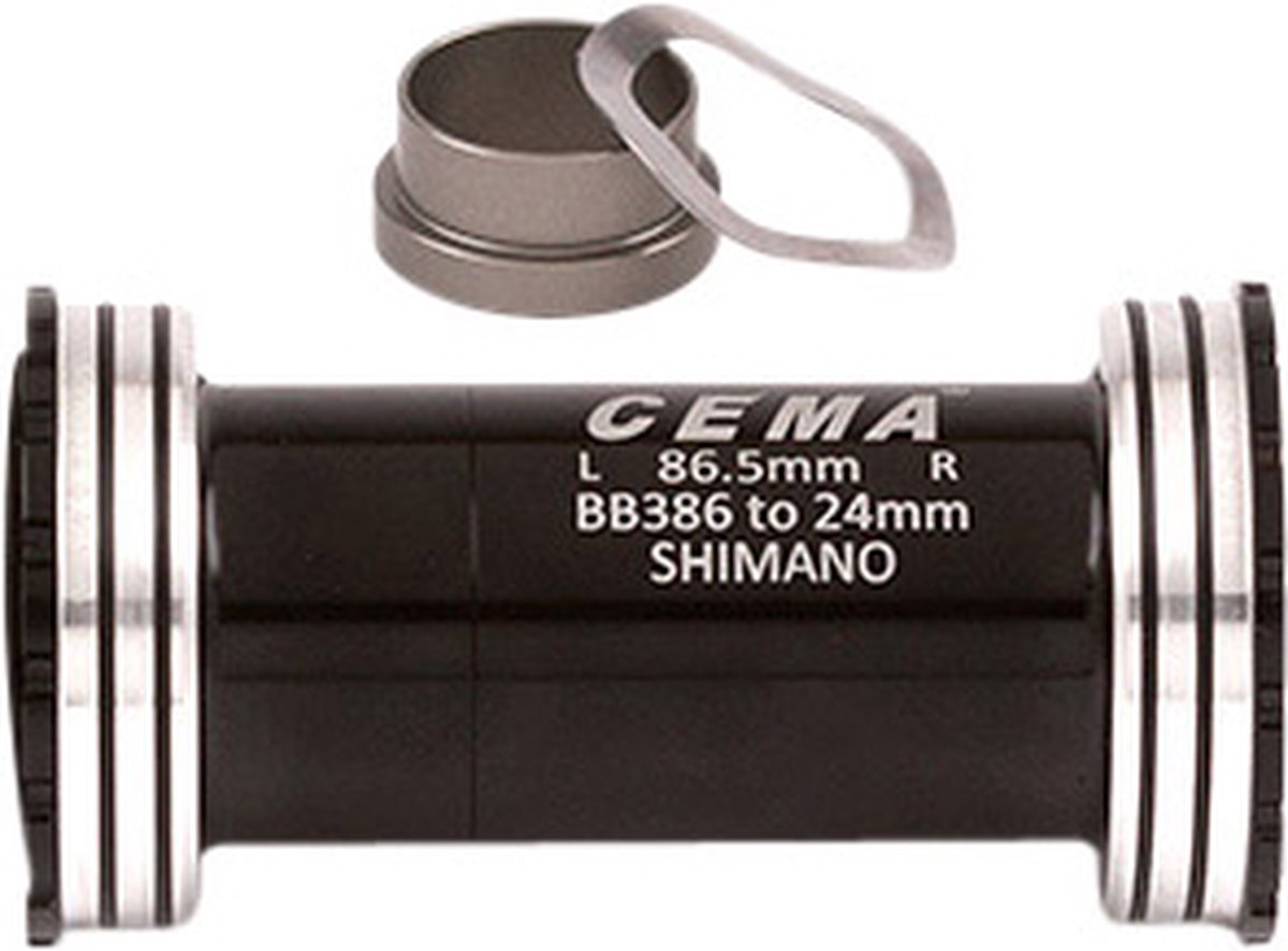 sram bracketas bb386 interlock sram gxp rvs zwart