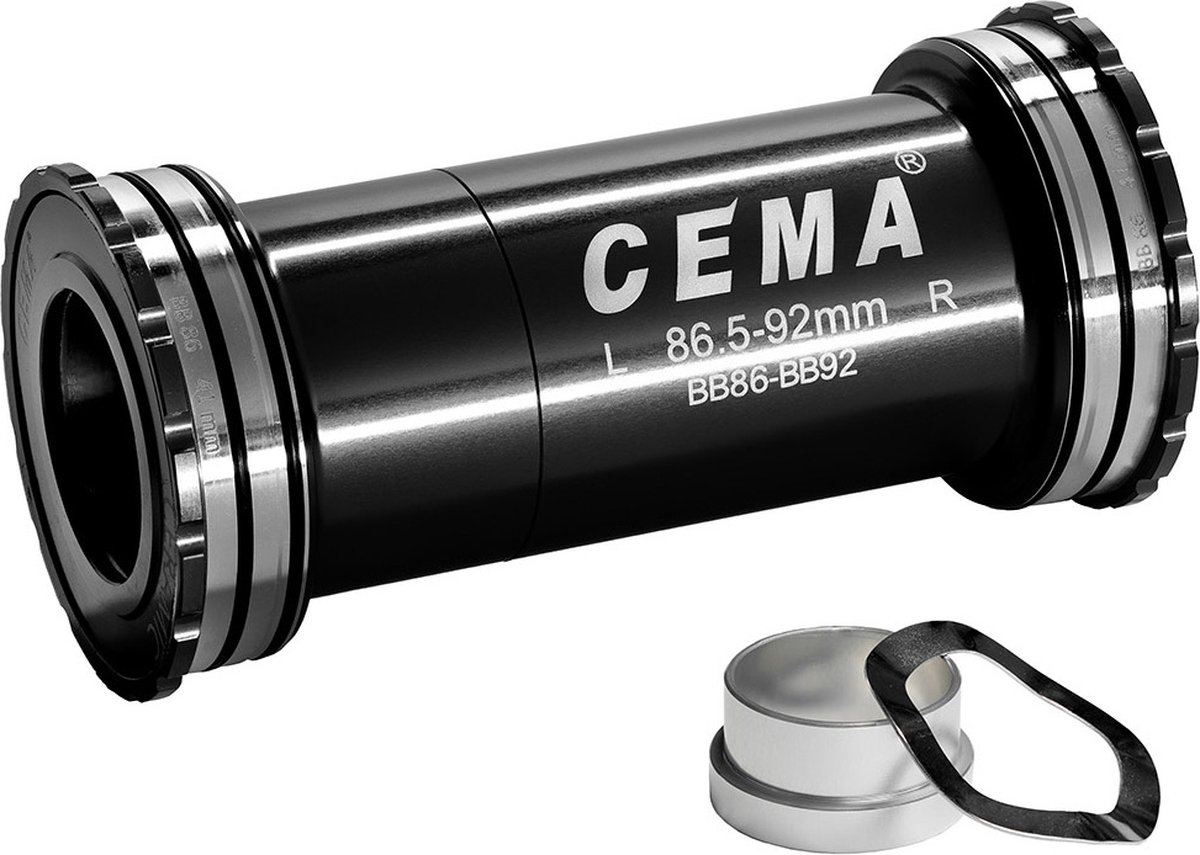 sram bracketas bb86 bb92 int sram gxp keramisch zwart