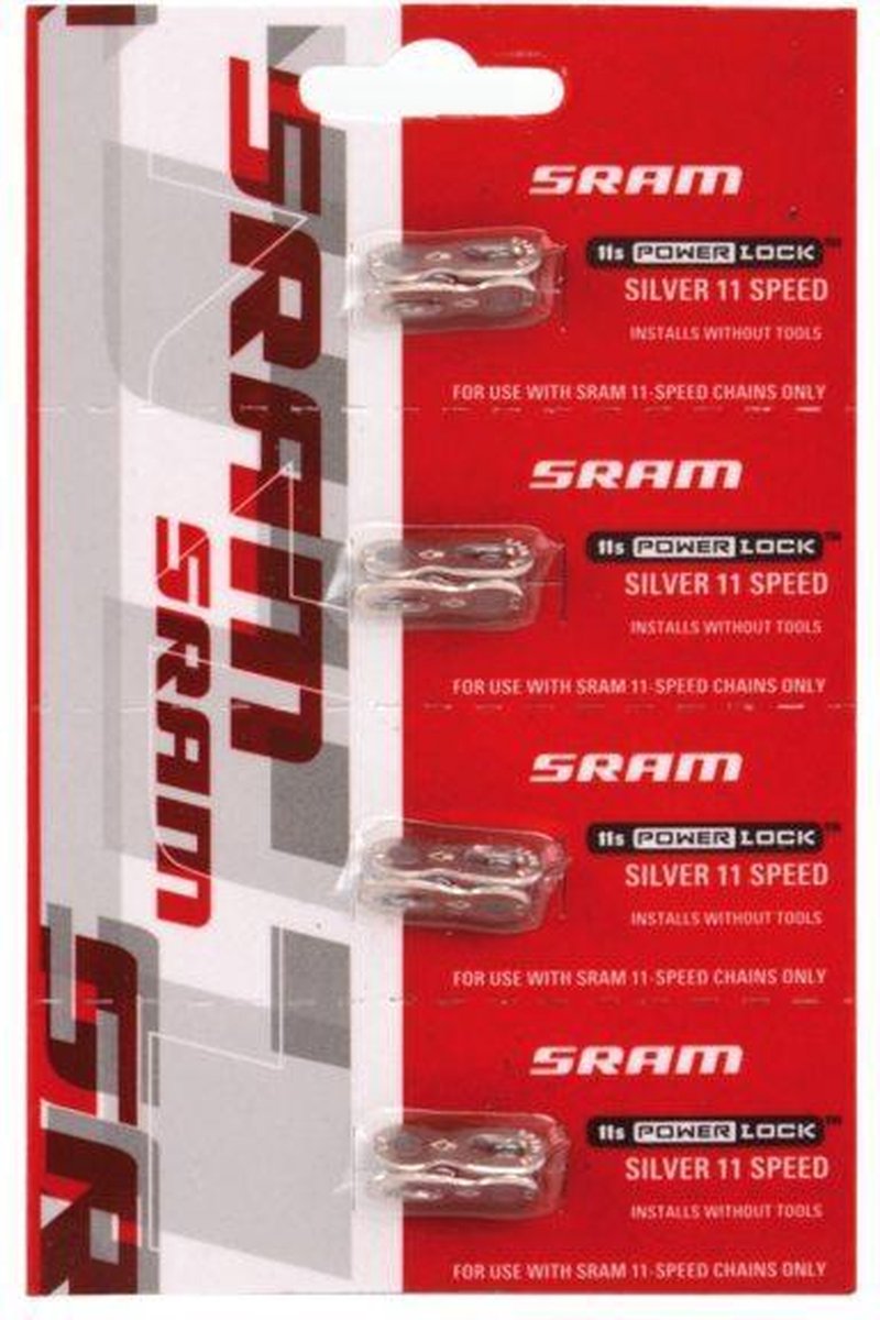 sram power lock 11 voudig fietsketting grijs