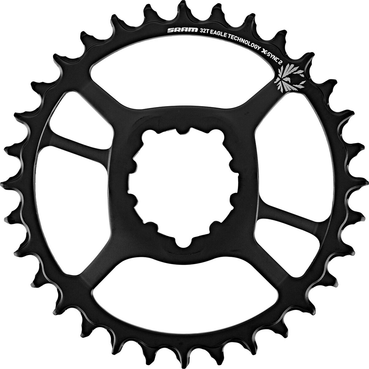 sram x sync eagle boost steel direct mount 3 mm offset kettingblad zilver 32t