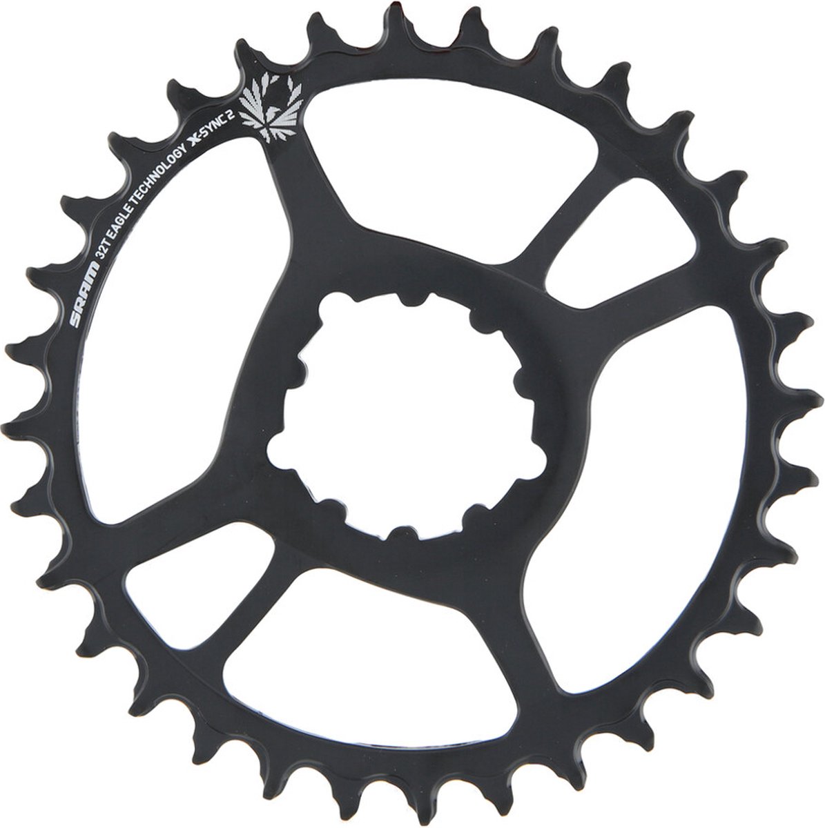 sram x sync eagle steel direct mount 6 mm offset kettingblad zilver 30t