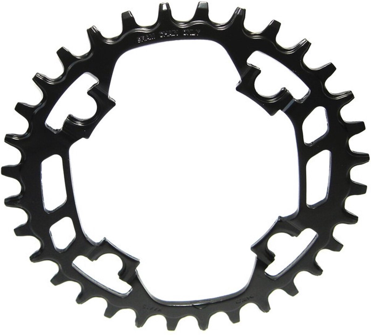 sram x sync steel 94 bcd 3 5 mm offset kettingblad zwart 30t