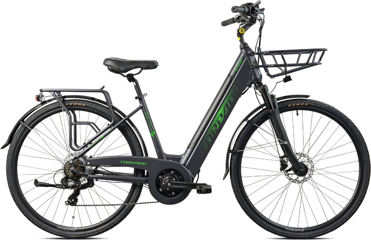 traveller dames ebike midmotor 13ah 7sp black