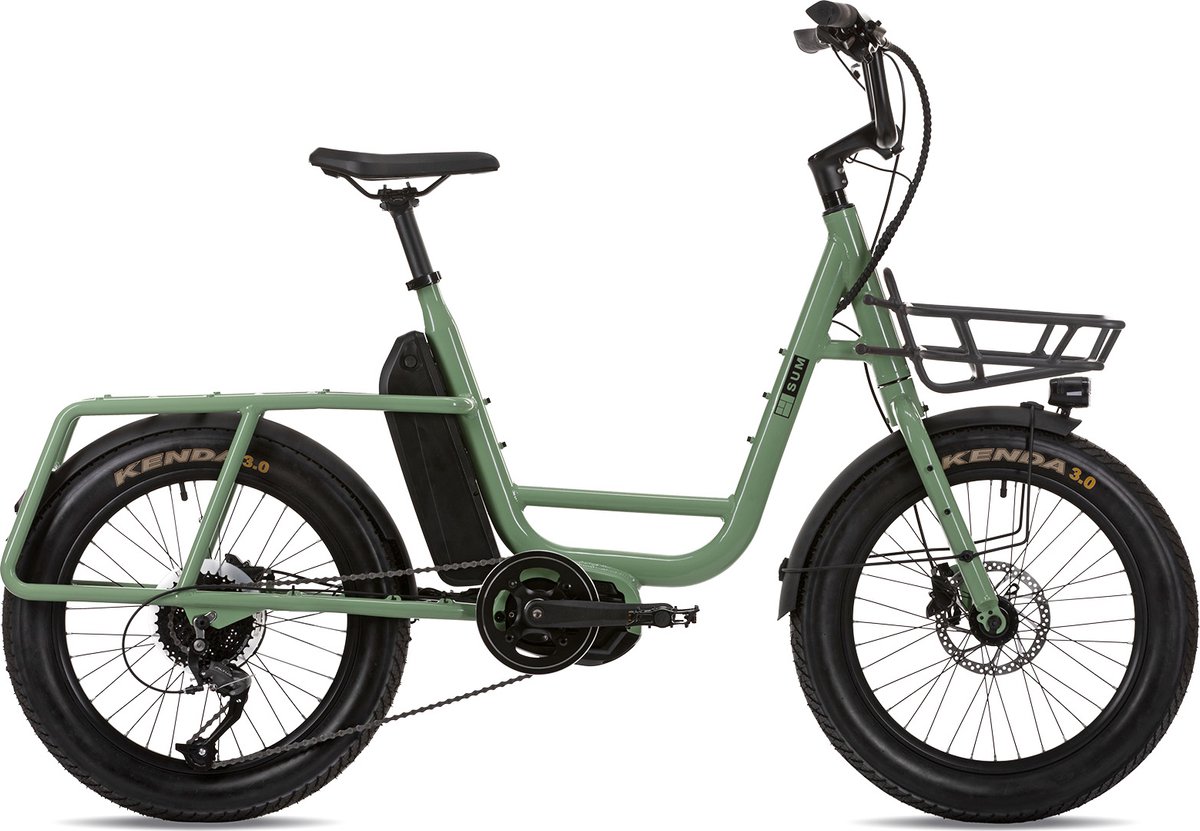 Uco Mid elektrische transportfiets city alu groen Fiets (elektrisch) kopen online