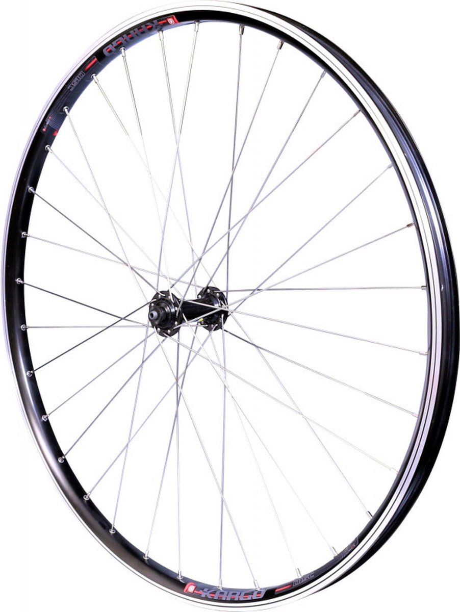 velox voorwiel kargo 28 deore m610 disc zwart
