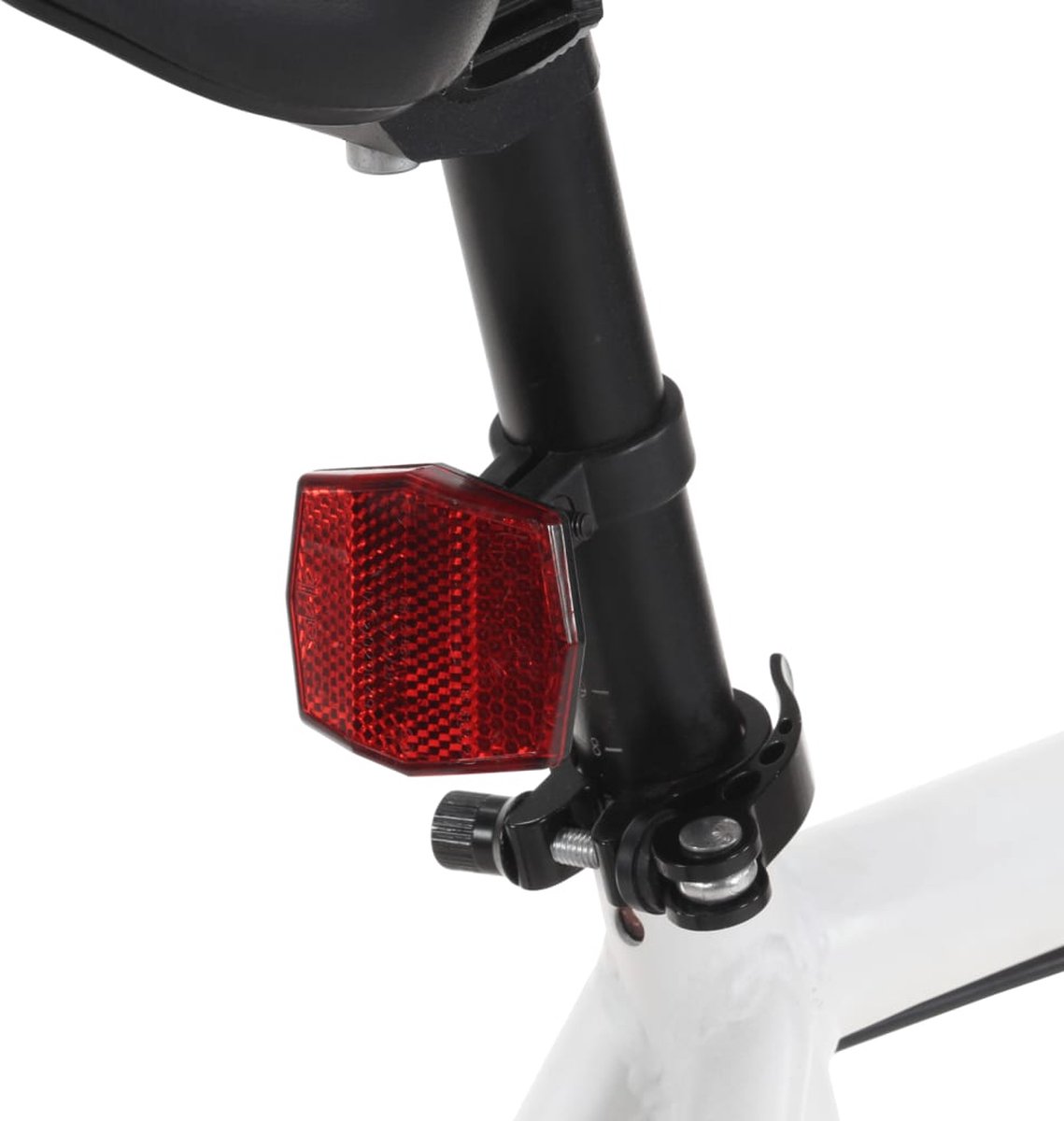 vidaXL - Fiets - met - vaste - versnelling - 700 - c - 59 - cm - wit - en - groen Fiets kopen online