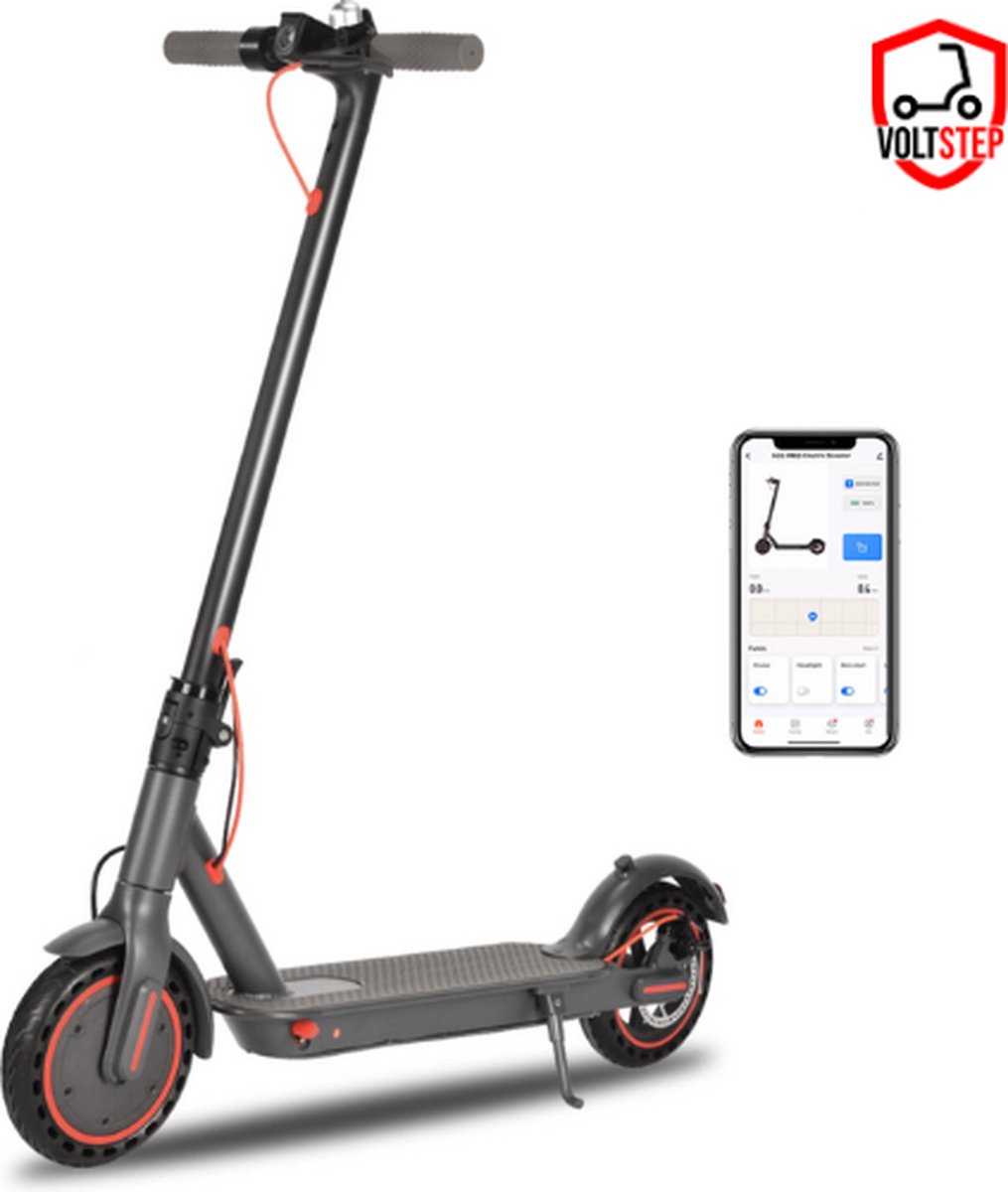 VoltStep V1 - Elektrische Step - 350Watt - 31 KM/H - LED verlichting - Bereik tot 30KM - Anti-Diefstal optie - Cruise Control - IOS & Android APP - Anti Lek Banden - Makkelijk inklapbaar - Parkeerstand Elektrische Step kopen online