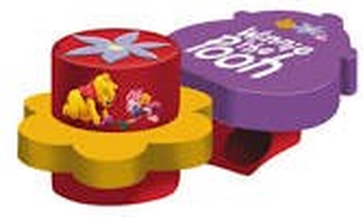 Winnie The pooh bel m/schatkist op kaart Wenskaart kopen online
