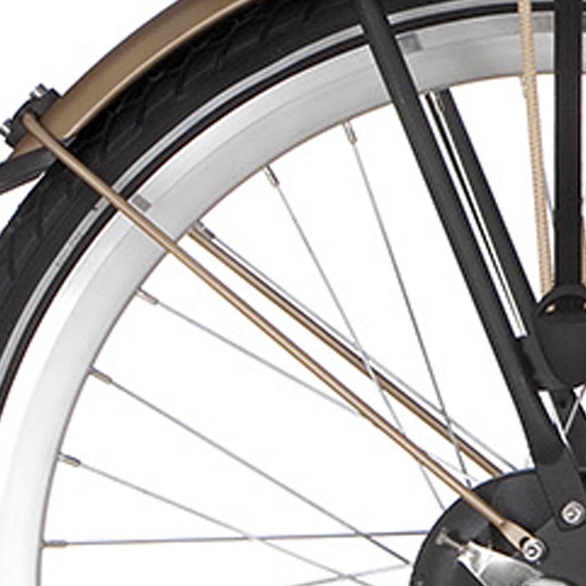 alpina spatbordstang achter 24 curve matt gold