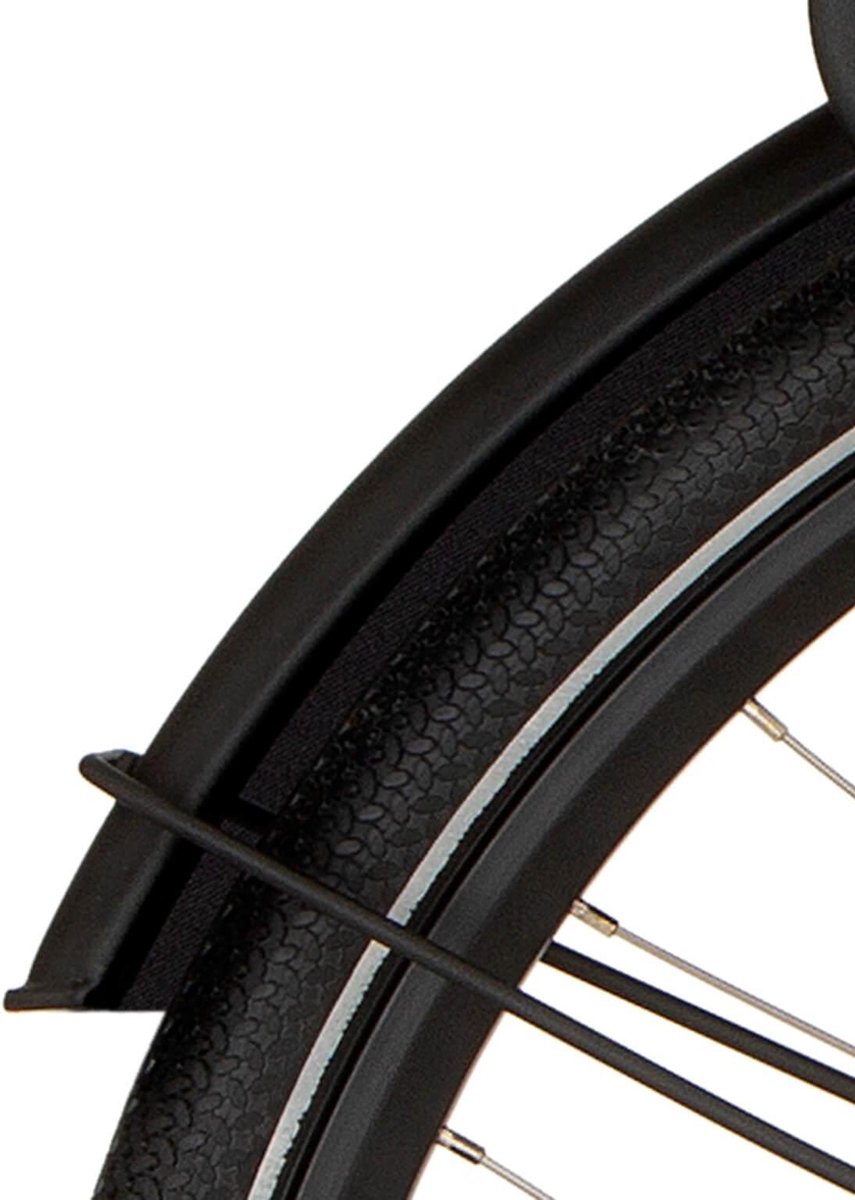 Cortina Spatbord achter 28 E-Foss diamond black matt Fiets kopen online