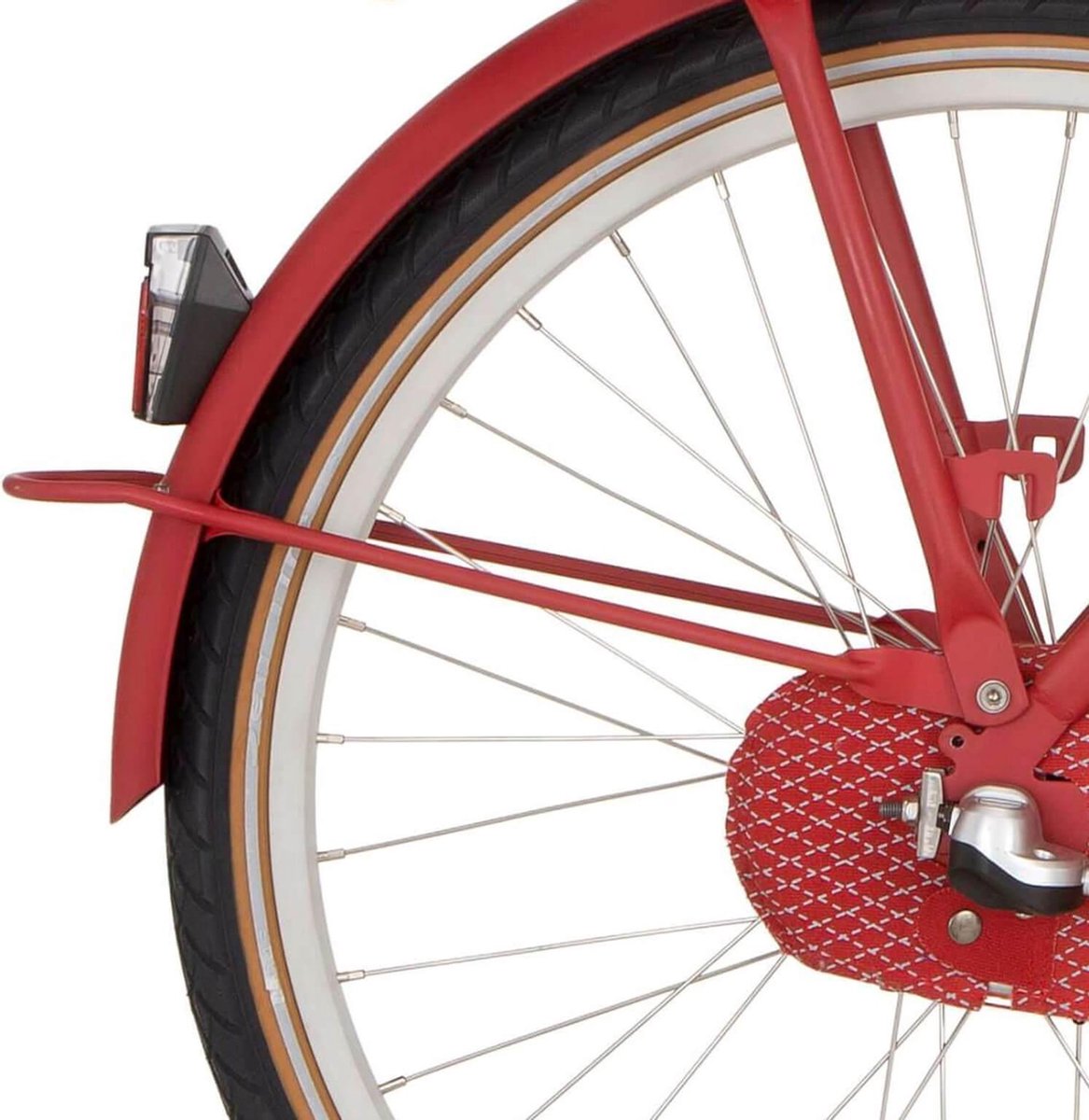 Cortina Spatbordstang achter 24 U4 true red matt Fiets kopen online