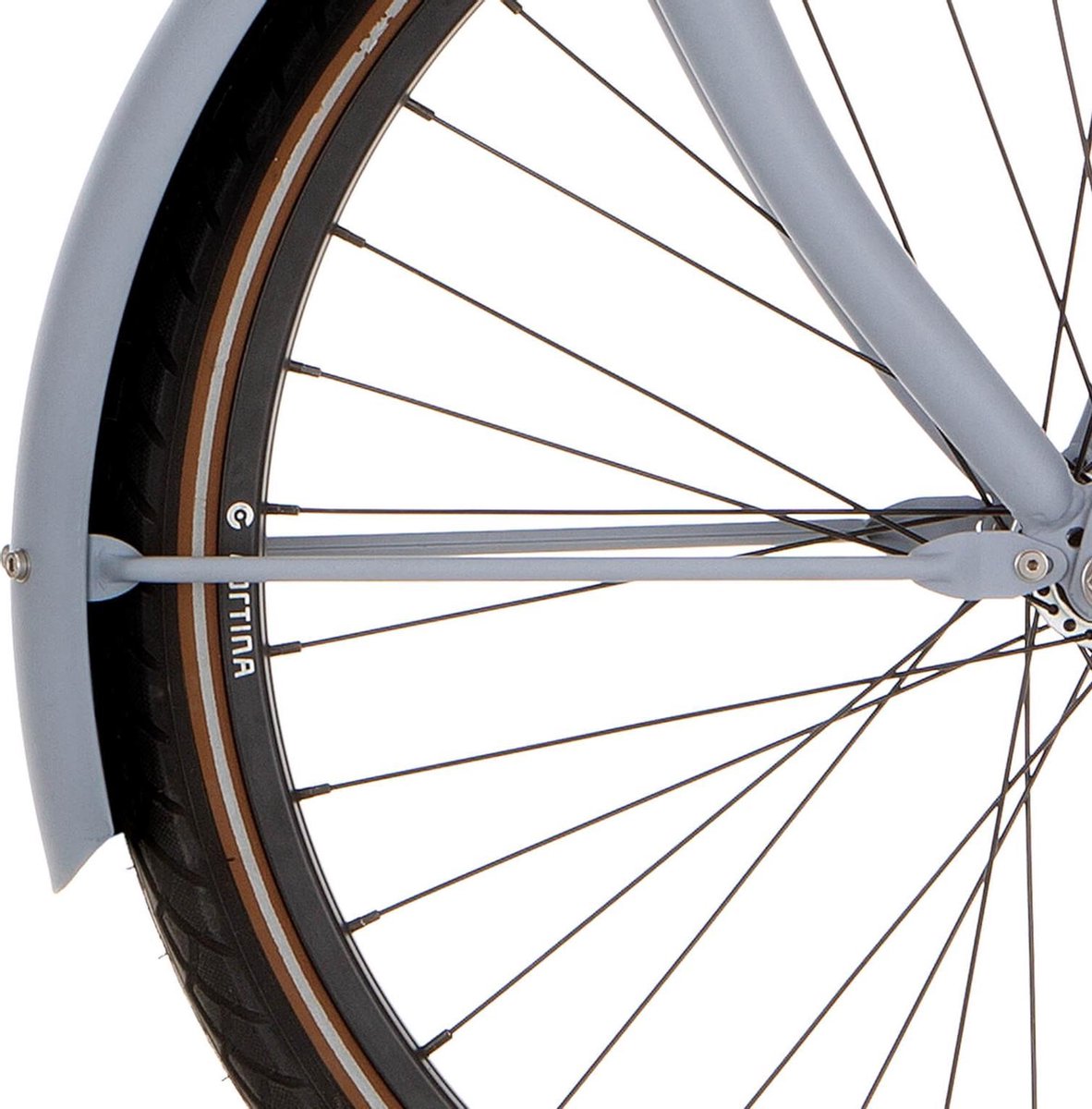 cortina spatbordstang voor 26 u4 neutral grey matt