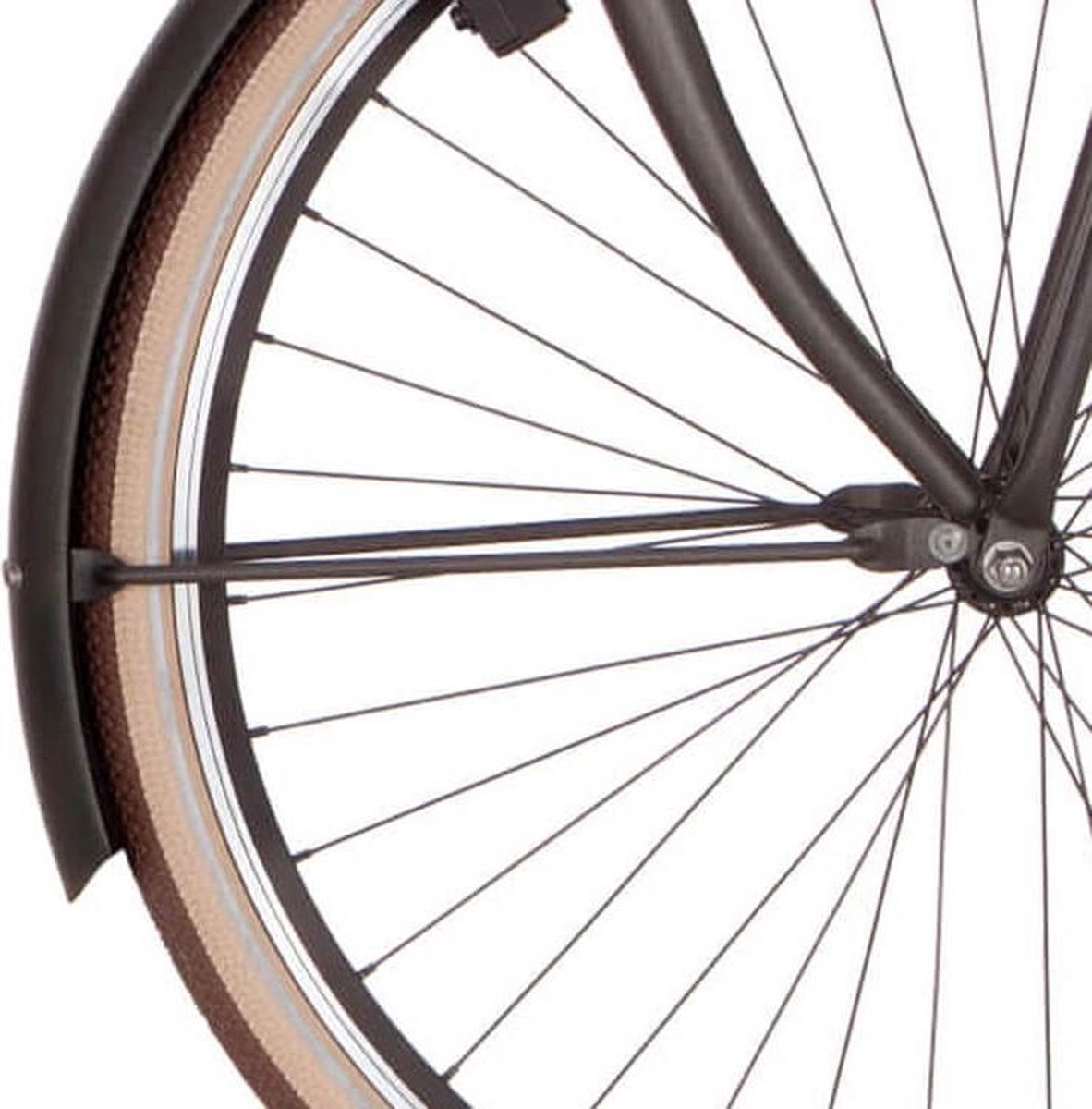 cortina spatbordstang voor 28 e u4 black gold matt