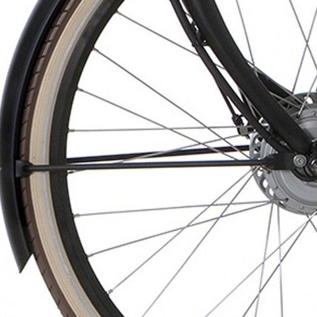 cortina spatbordstang voor 28 e u4 jet black matt