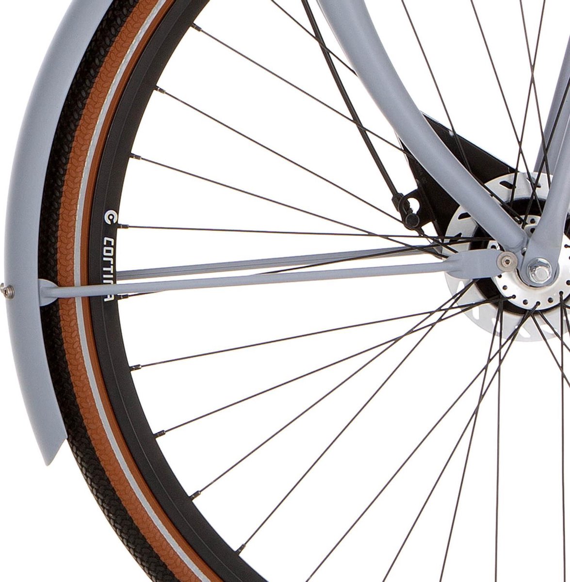 cortina spatbordstang voor 28 u4 neutral grey matt