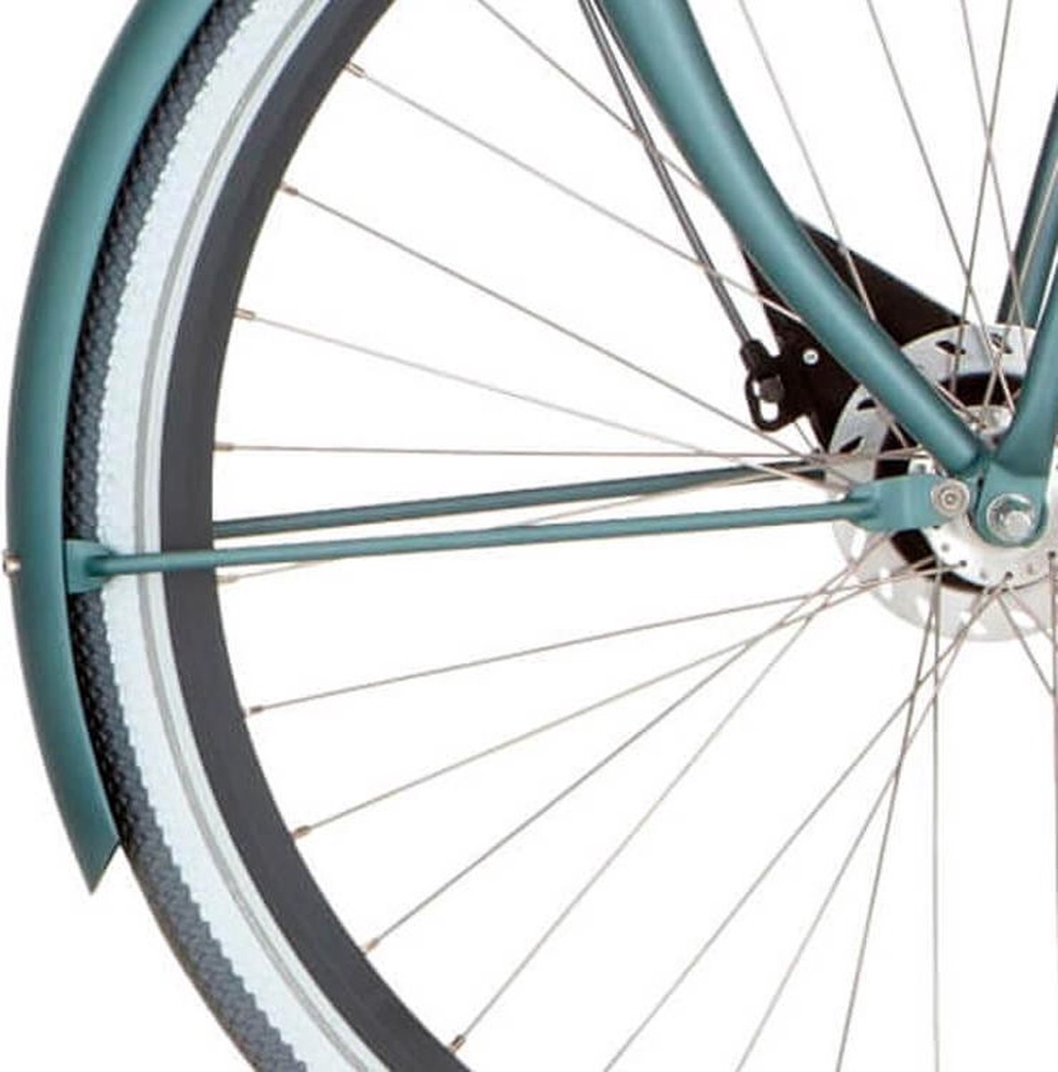 cortina spatbordstang voor 28 u4 opal green matt