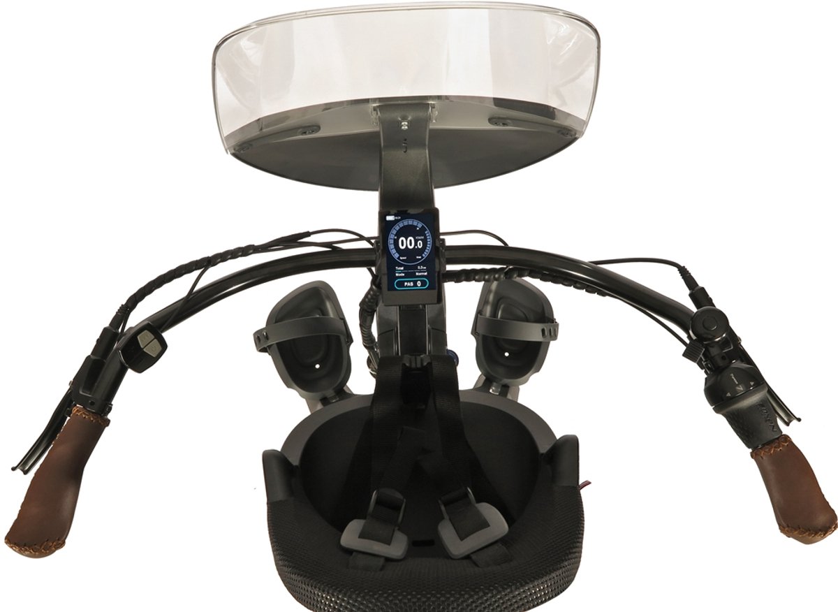 fongers nuevo fm moederfiets 594 wh kiezelgrijs