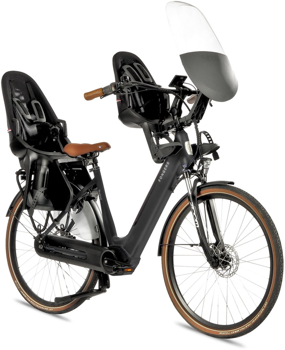 fongers nuevo moederfiets 360 wh zwart
