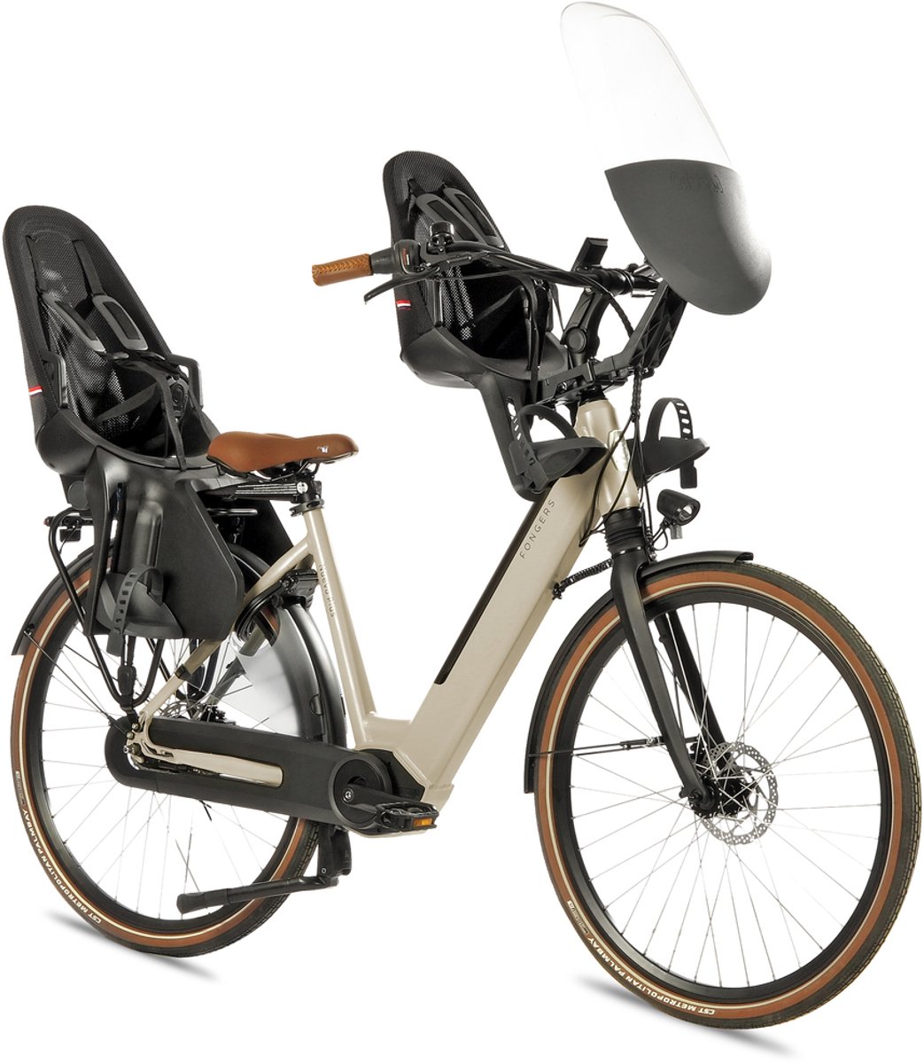 fongers nuevo plus n8 moederfiets 360 wh kiezelgrijs