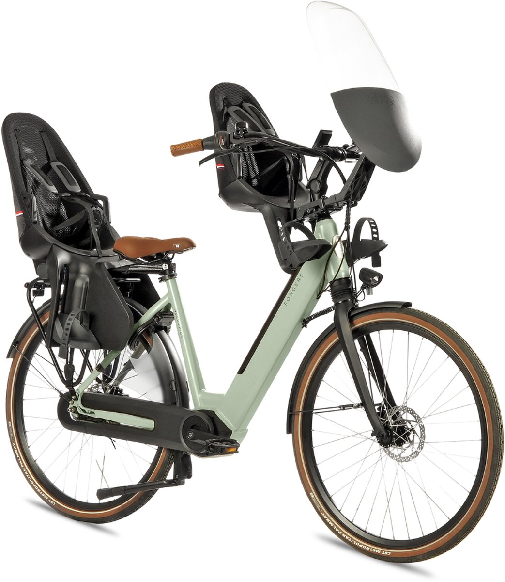 fongers nuevo plus n8 moederfiets 360 wh mineral green