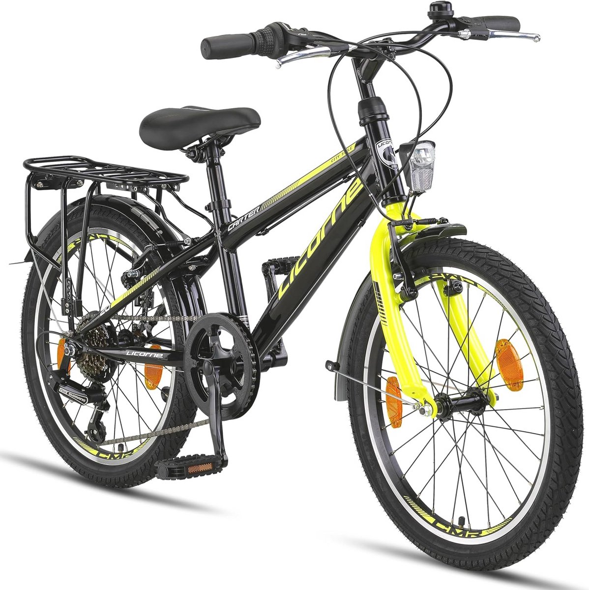 Mountainbike voor Kinderen - 20 Inch Fiets met 6 Versnellingen, Geschikt voor Meisjes en Jongens Kinderfiets kopen online
