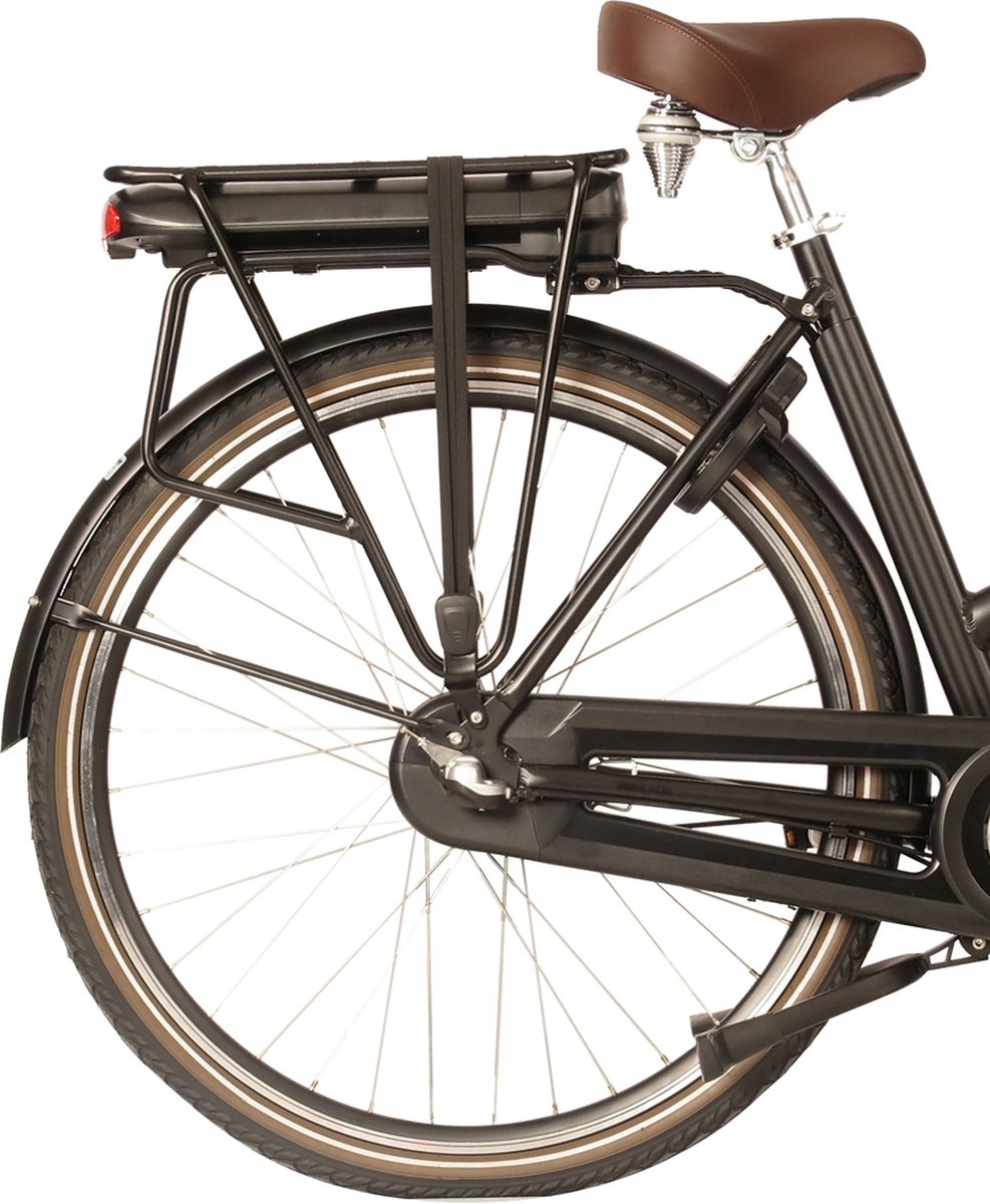 stokvis e transporter n3 deluxe 540 wh mat zwart