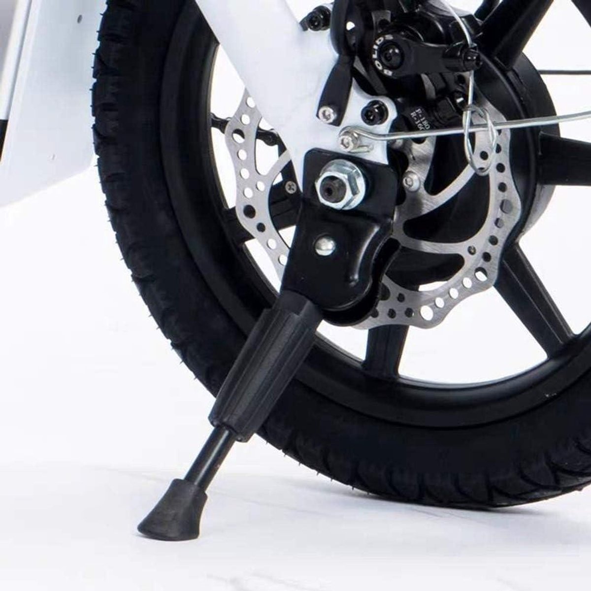 Allecto Plus - 14 inch Kinderfiets met Standaard | Eenzijdige Fietsstandaard en Accessoires | Loopfiets voor Kleine Kinderen Kinderfiets kopen online
