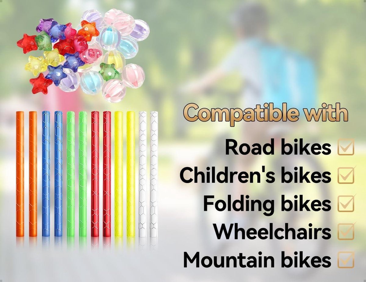 Allecto Plus - Fietsspaakreflectoren 42-delig kattenoog - 360° zichtbaarheid - fietsaccessoires voor kinderfiets - meisjes en jongens - reizen en sportieve activiteiten Kinderfiets kopen online