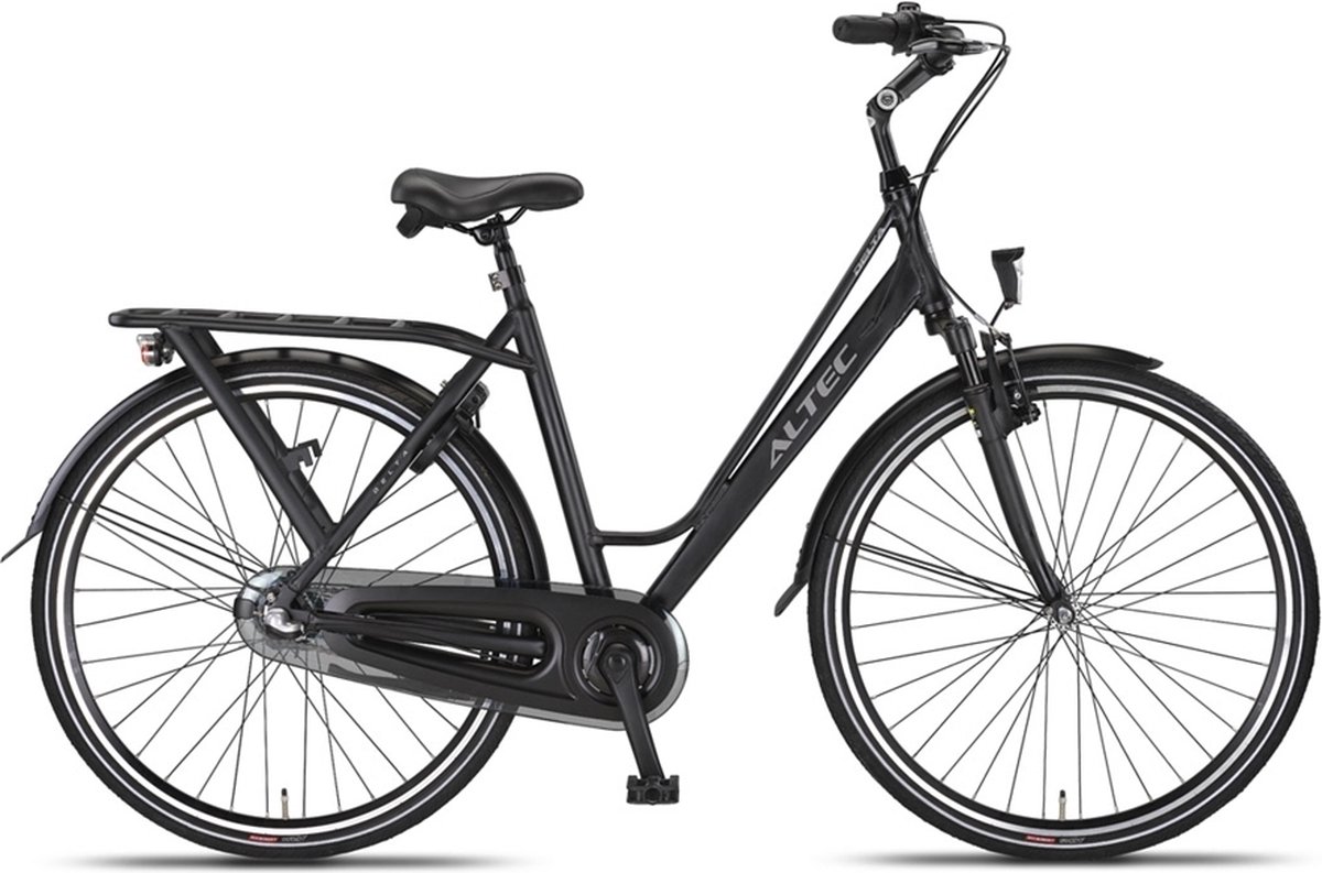 Altec Delta Damesfiets 28 inch 50cm 3v Zwart Fiets kopen online