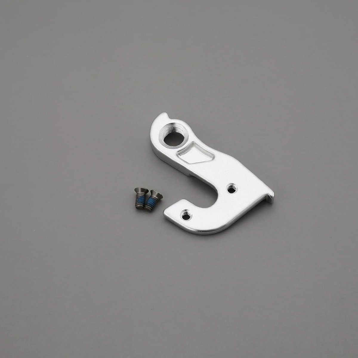 aluminium fietsderailleur hanger vervangingsonderdeel voor mountainbike en racefiets zilverkleurig