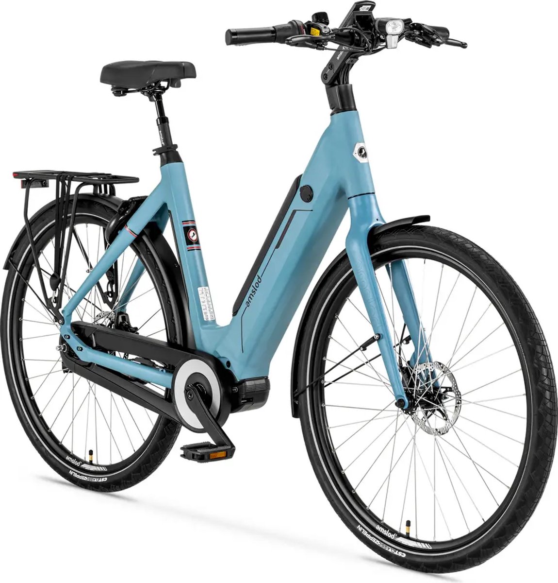 amslod kent e ld 600 elektrische fiets maat l 59cm air force blue 600wh accu premium plus collectie