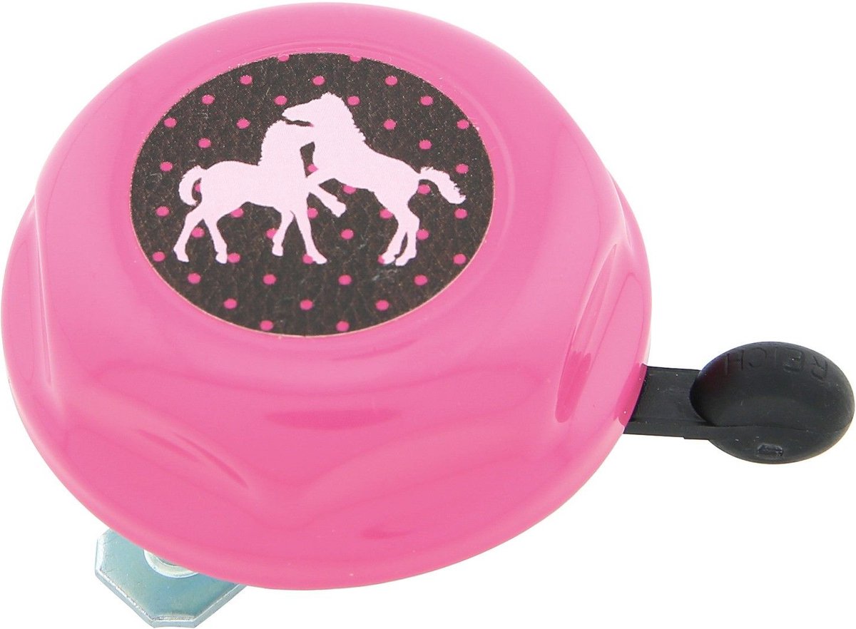bel kinder bike fashion paardenvrienden roze