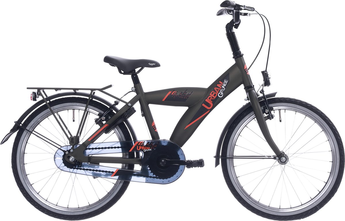 Bikefun Kinderfiets 20 Bike Fun Urban mat groen Kinderfiets kopen online