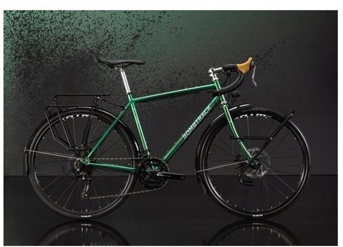 bombtrack arise tour bike metallic groen s 49cm
