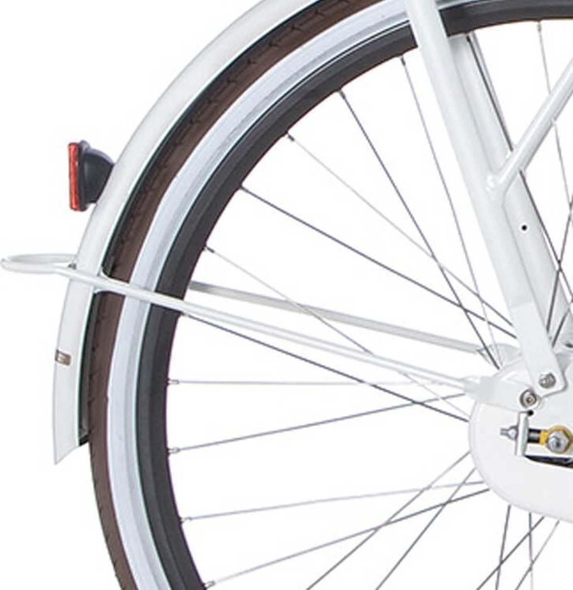 Cortina Spatbordstang achter 28 E-U4 white pearl Fiets kopen online