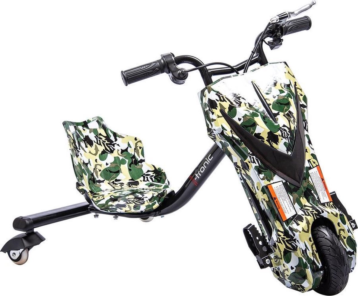 Elektrische Drift Trike Kart | Ampes | 36V 250W Motor | 25 KM/H | Camouflage Drift Trikes kopen online