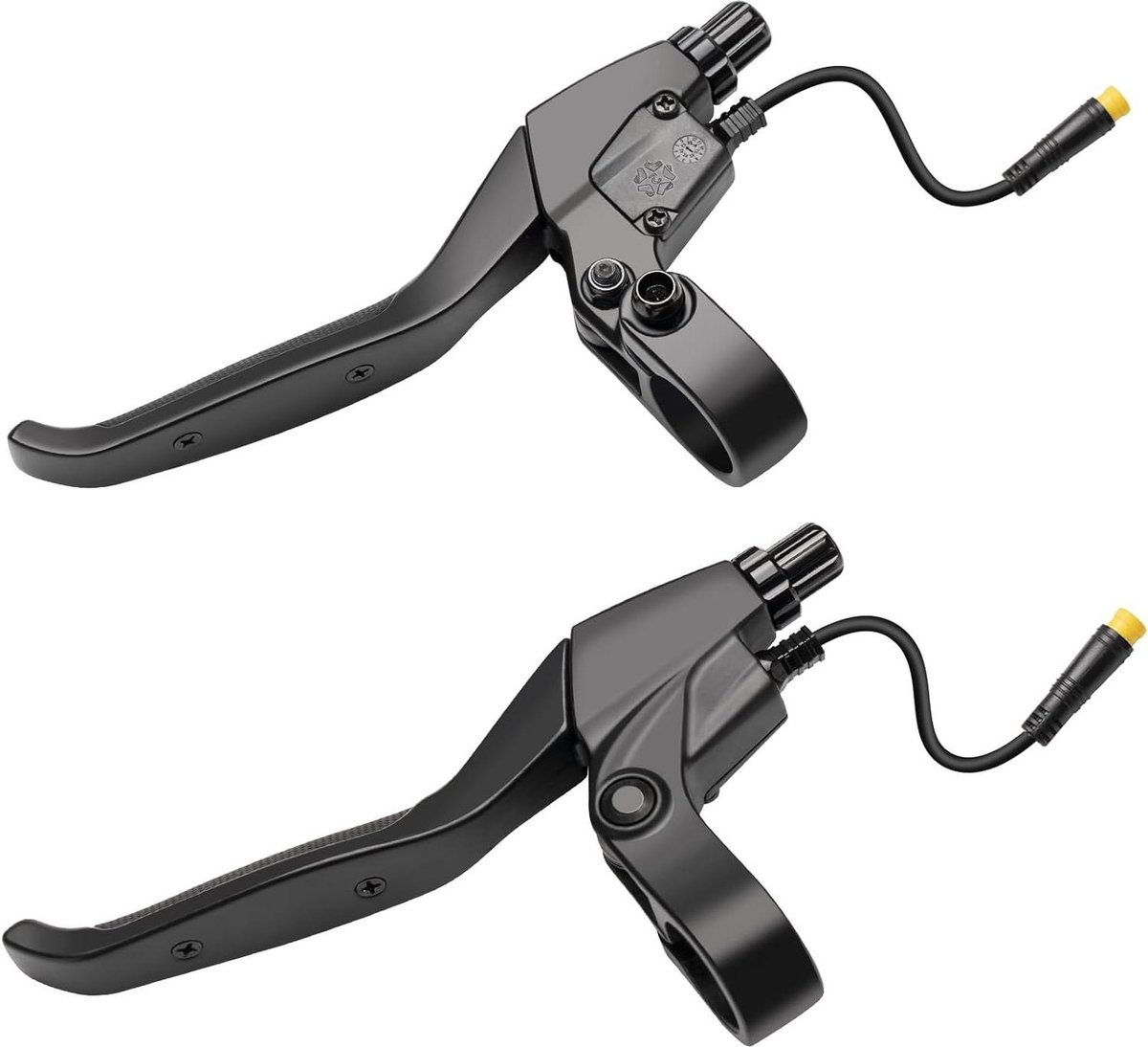 elektrische fietsremhendel voor bafang motor 1 paar stuurgrepen e bike 196 inch draad waterdichte interface