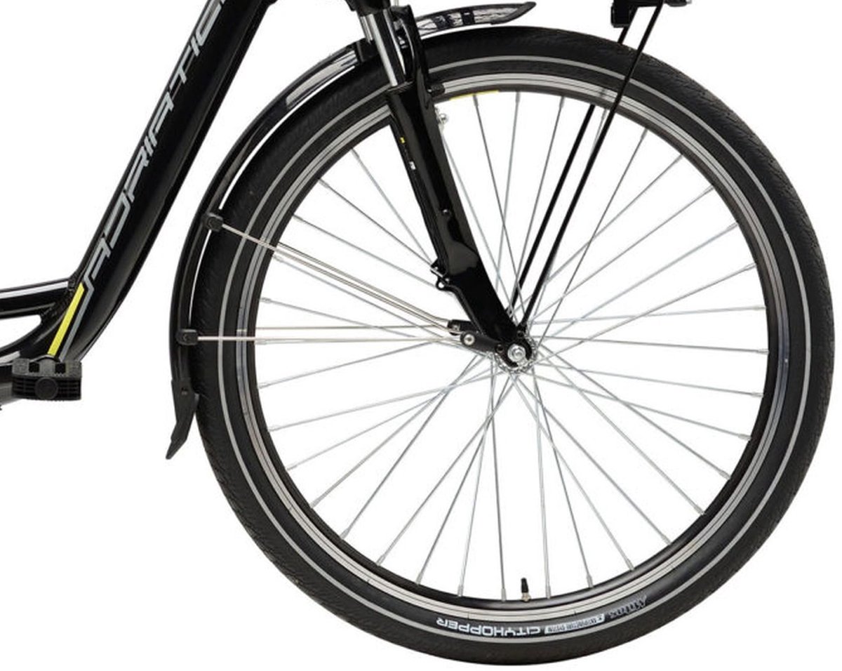 elektrische stadsfiets e2 26 inch zwart