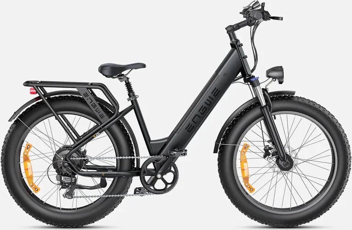 engwe e26 grijs step thru elektrische fiets e bike