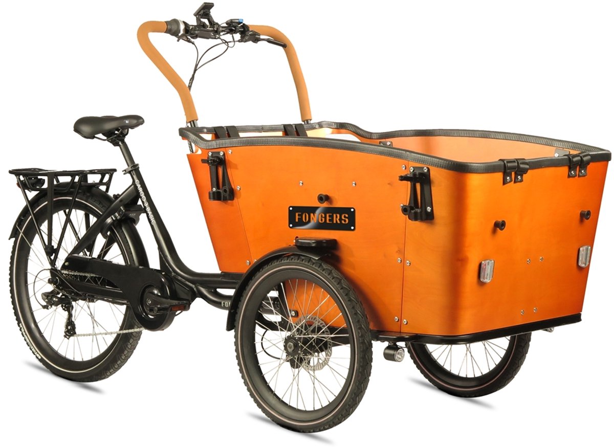 Fongers Cargo 3 Basic 612 Wh Zwart/Bruin Fiets (elektrisch) kopen online