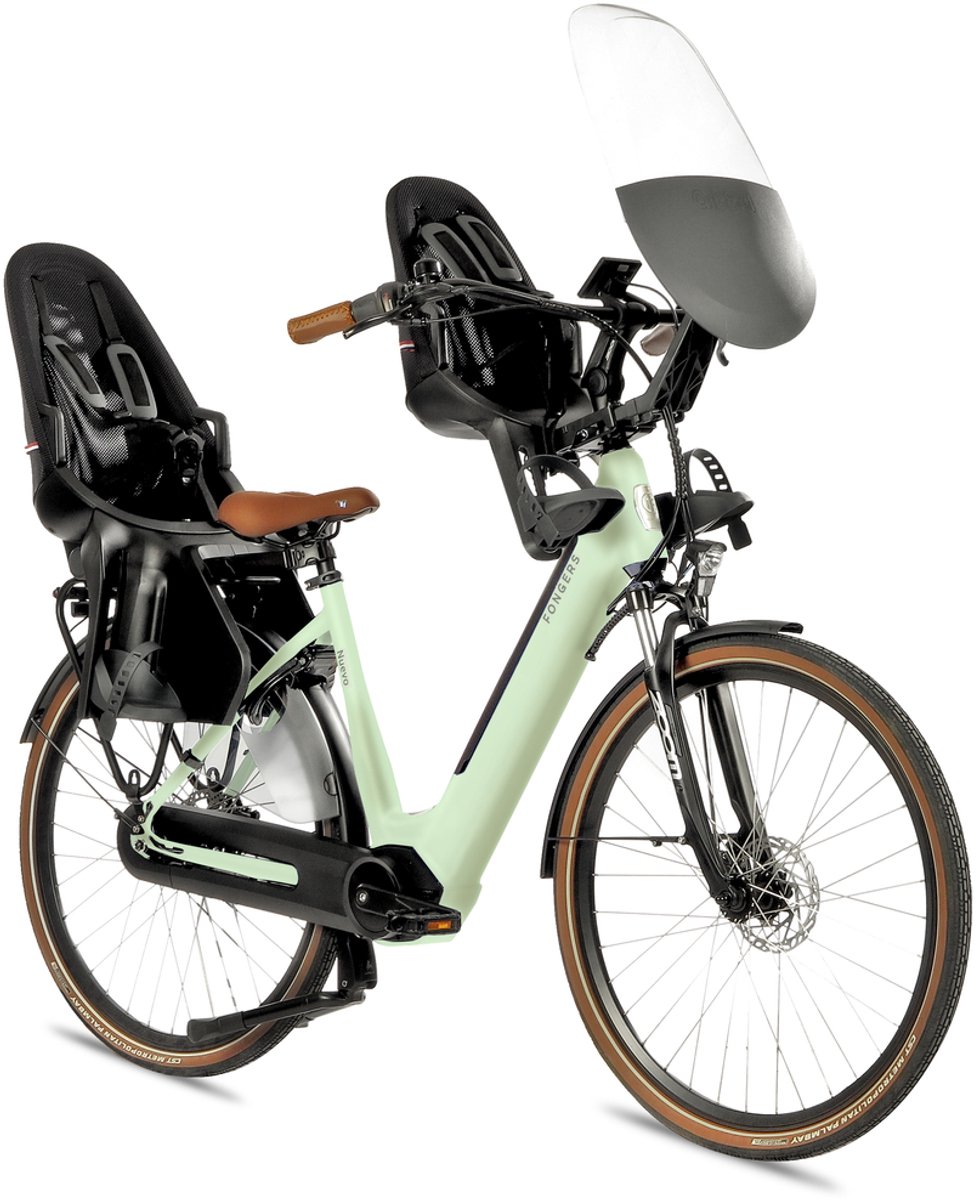 fongers nuevo moederfiets 360 wh mineral green