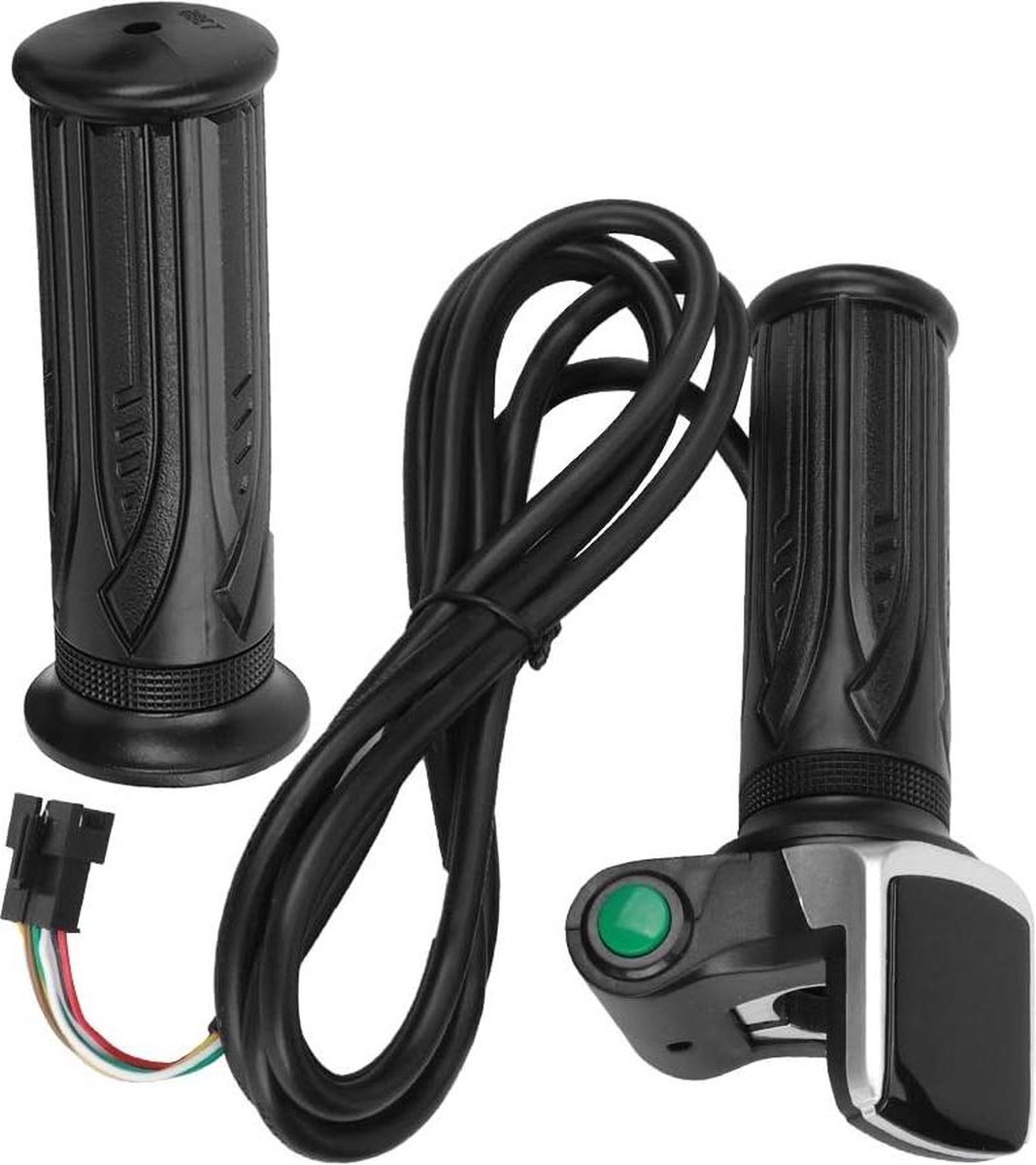 gasklep twist jetson bout met sleutel 48v elektrische scooter lcd display schakelaar snelheid control grip 36v